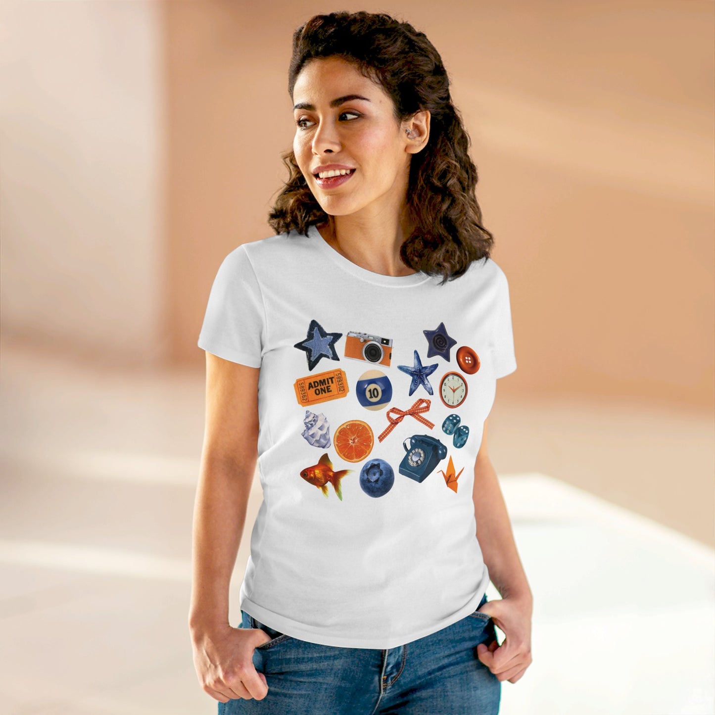 The Izzy - Womens Cotton Tee